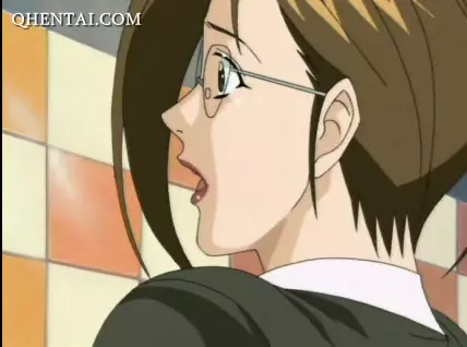 Anime Teacher Sex - Arousing anime teacher fucked in the mens room - vikiporn.com