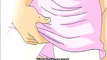 Bondage Japanese housewife hentai dildoed ass and pussy in the public show