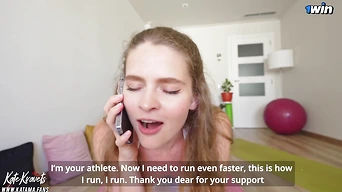 Caught red-handed cheating with my fitness coach, Kate Kravets, and she's the best fuck playfellow I've ever had. XXX!