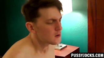 PussyJocks.com - Andy Kay seduced and topped by sexy stud