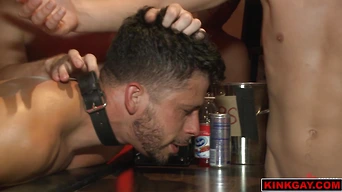 No Rest For Ray Han's Asshole in This CRAZY gangbang!