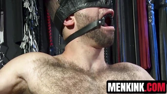 Muscled Arad Winwin dominates Lucas Leons hairy tight hole