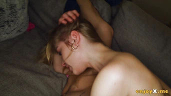 Two blonde pornstars share ultimate lesbo bliss, ejaculating with vibrator - hottest XXX!