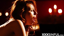 Mesmerizing babe is so lustful and loves to feel the dick