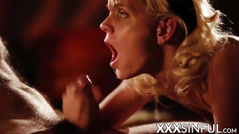 Lucette Nice wants two cocks to fulfilll her pussy wrecking -Censored-