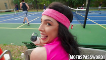 Selena Ivy is pussy destroyed by hung dude while playing pickleball