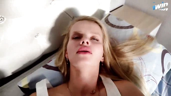 Babe Katy, with her massive donk and juicy holes, wakes up nasty and demands a stiff manmeat for a greatest XXX porn!