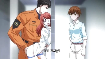 Caught in the Men's Locker Room: Pussy Fingering with Shaking Orgasm (Hentai)