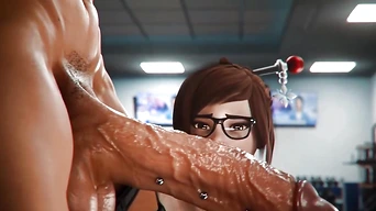 Horny Chubby Bitch gets Destroyed in the Gym by Monster BBC (3D Sexgame) HQ