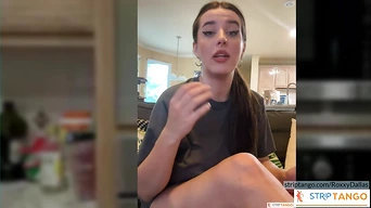 Solo masturbation she is ready! Pleasing- Masturbation guidance real time on cam!