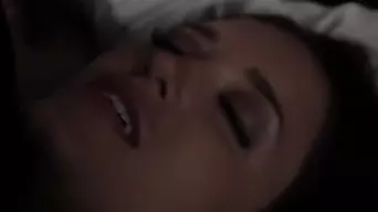 Cute woman climaxes as she fucks her man