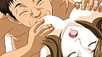 Bigtits hentai gets licked her pussy and hard fucked by ghetto guy